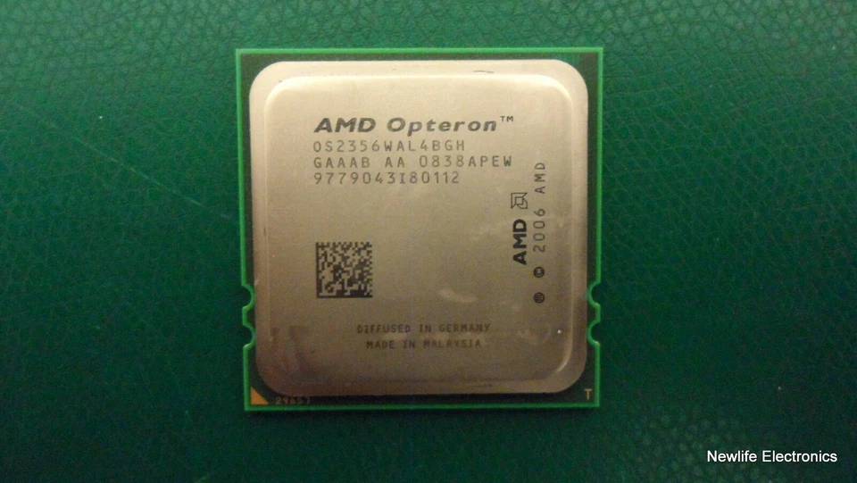 HP 445106-B21 AMD Opteron 2356 2.3GHz CPU (448035-001) w/ Heatsink - Image 2 of 4