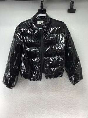 BB Dakota by Steve Madden Black Puffer Jacket Women's Size L