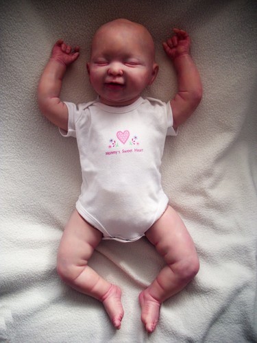 Sammlerpuppe Markenpuppe Puppe Reborn Rebornpuppe Rebornbaby Babypuppe - Bild 6 von 23