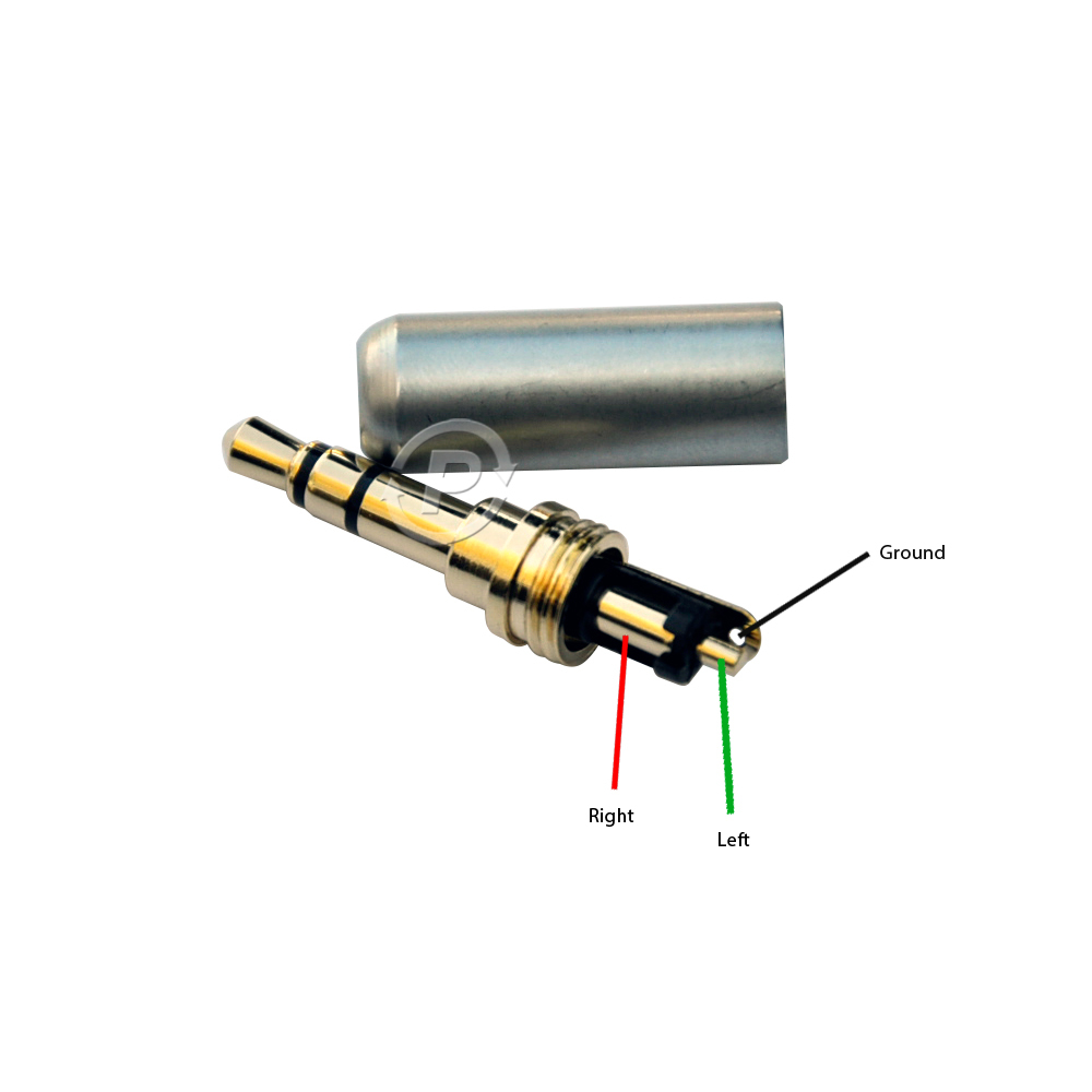 Headphone Earphone DIY Repair Adapter 3.5mm TRS, TRRS ... trrs headphone wiring colors 