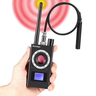 Anti Spy Detector Hidden Camera Detectors Bug Finder RF Scanner Detector Bug ...