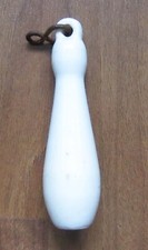 alter WC Porzellan Griff, (Nr.4) alt, Gebrauchsspuren, Länge ca 12 cm