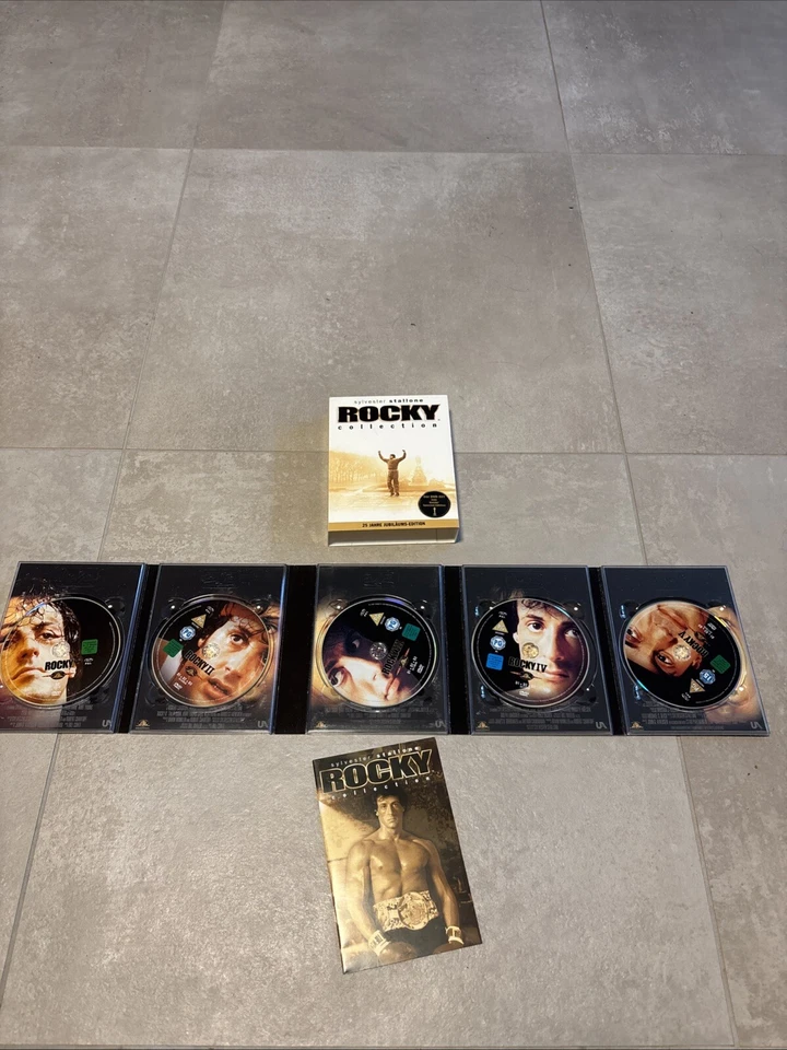Rocky Collection | Sylvester Stallone | 5 Disc Box Set DVD - Bild 3 von 3