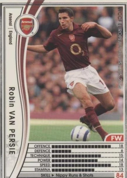 Robin van Persie Trading Cards for sale | eBay