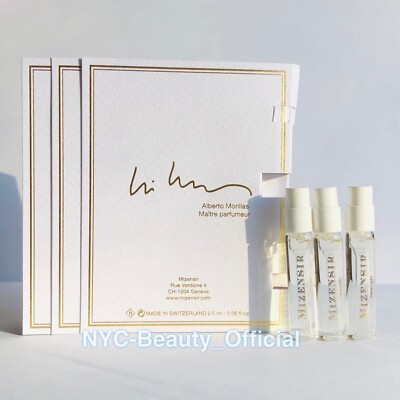 3 x Mizensir For Your Love Eau de Parfum EDP Spray Sample 2 ml | eBay