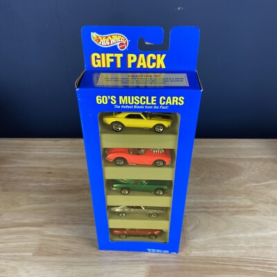 1995 Hot Wheels 60's Muscle Cars Gift Pack 5-Car Set Corvette