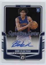 2024-25 Panini Donruss Optic Signature Series Bobi Klintman #SS-BOB Auto na4