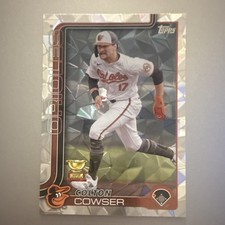 Topps Series 1 2025 Diamante Foil Colton Cowser #230 Baltimore Orioles MLB