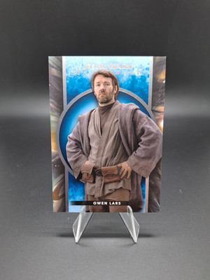 2022 Topps Star Wars Masterwork blue parallel OWEN LARS