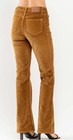 Women's Judy Blue Brown Overdyed Corduroy Bootcut Pants Mid Rise Size 13 — photo 2