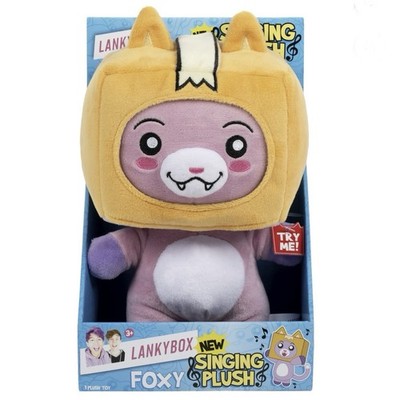 LankyBox Foxy 11'' Singing Plush Figure New In Packaging
