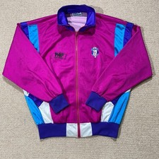 VINTAGE Asics Track Jacket Mens Large Loose Fit 80s Gelindo Bordin Tracksuit Top