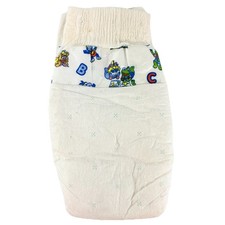 Vintage 90s Drypers Kermit Diaper Muppets Sesame Street Small