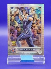 Patrick Wisdom 2022 Topps Chrome Sonic Prism Refractor SP 🔥 Cubs