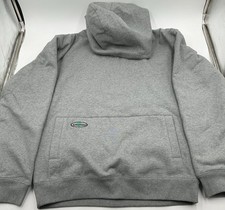 Arborwear Men's Cotton Double Thick Hooded Pullover Sweatshirt-Grey-Size: M