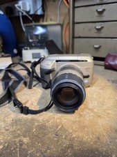 Minolta Vectis S-1  35mm Camera With Minolta 56-170mm Lens  Tested Working