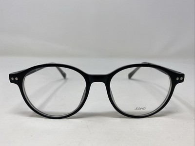 VE Soho SOHO 1025 Matte Black Crystal 48-18-140 Full Rim Eyeglasses Frame UY44