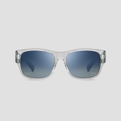 Bugatti Model 12 CRY Square Crystal/Blue Gradient 56 mm Men's Sunglasses Frame