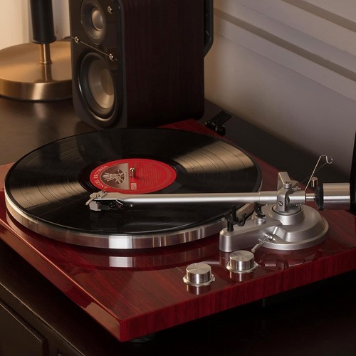 Belt Drive Turntable with Bluetooth Connectivity, Built-in Phono Pre-amp, USB Di - Bild 7 von 8