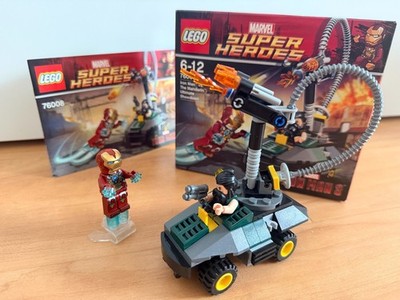 LEGO Marvel: Iron Man Vs. The Mandarin: Ultimate Showdown (76008) - komplett