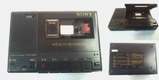 Sony TCM-1000A Walkman Mono Cassette Rrecorder Auto Reverse Vintage 1986 Japan
