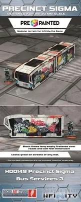 Precinct Sigma Bus Services 3 PREPAINTED | Micro Art Studio | EAN 5907652563929