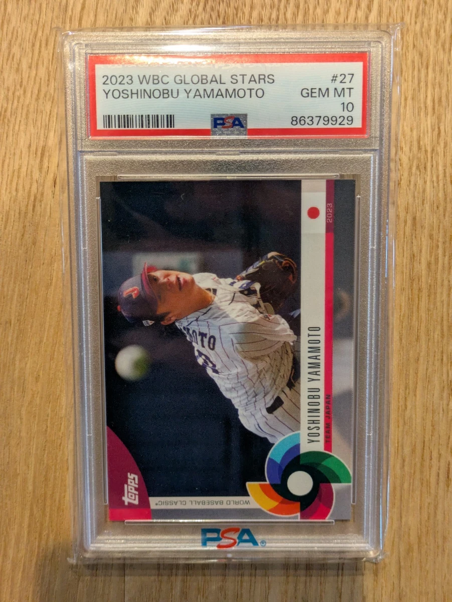 2023 Topps World Baseball Classic Global Stars - Yoshinobu