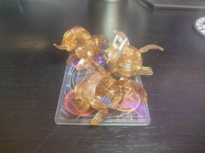 Bakugan Translucent Subterra Dan Set - Dragonoid, Neo Dragonoid, Apollonir