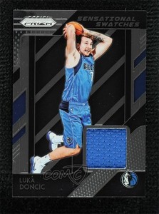 2018-19 Panini Prizm Sensational Swatches Luka Doncic #87 Rookie RC
