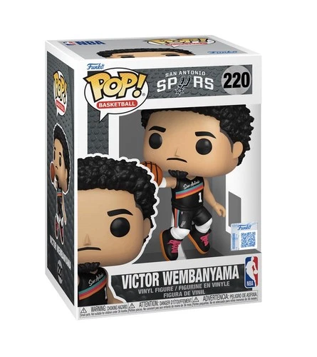Funko Pop! NBA 220 Victor Wembanyama Funko City Edition Uniform Exclusive