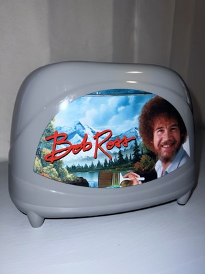 Bob Ross Happy Artist Face Toaster 2 Slice Fun Kitchen Appliance Tested Works