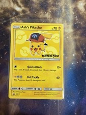 Pokémon TCG Sun& Moon Ash’s Pikachu SM111 Black Star Promo on eBay