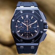 Audemars Piguet Royal Oak Offshore Chronograph 44mm Ceramic - 26405ce - Full Set
