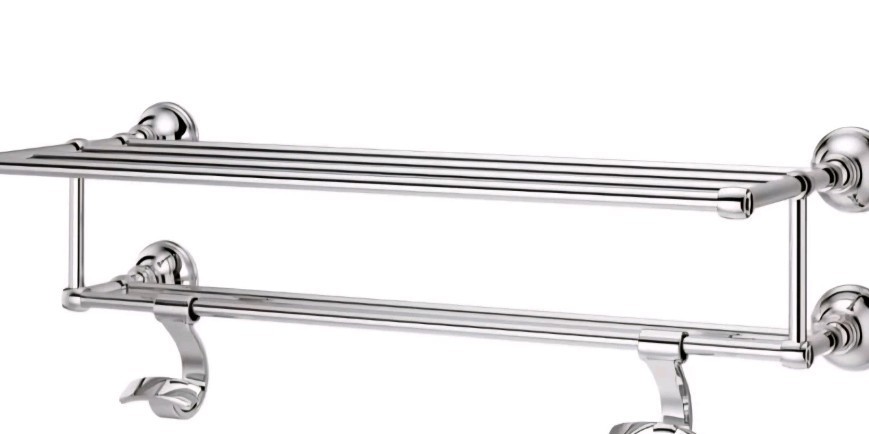 Pfister BTR-TB2C Tisbury 24" Towel Rack Polished Chrome