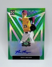 Max Meyer - 2020 Leaf Valiant Autographs #BA-MM1 - Green /99 (AU, RC)