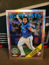 2023 Topps Chrome Vladimir Guerrero Jr. 1988 Topps 35th Anny #88BC-12 Jays! ALCS