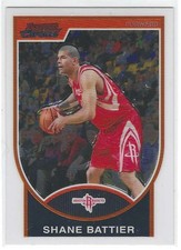 Shane Battier 2007-08 Bowman Chrome #57 Rockets NMT