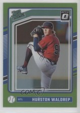 2024 Donruss Optic Rated Prospects Lime Green Prizm 103/149 Hurston Waldrep 0a6