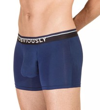 Obviously A00-1C PrimeMan AnatoMAX 3 Inch Boxer Brief Navy 2XL 