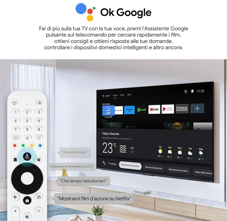 MECOOL KM2 PLUS Deluxe Android TV Box 4K HDR,4GBRAM 32GB,WiFi 6,Google Certified - Bild 2 von 4
