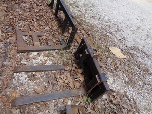 mini skid steer forks