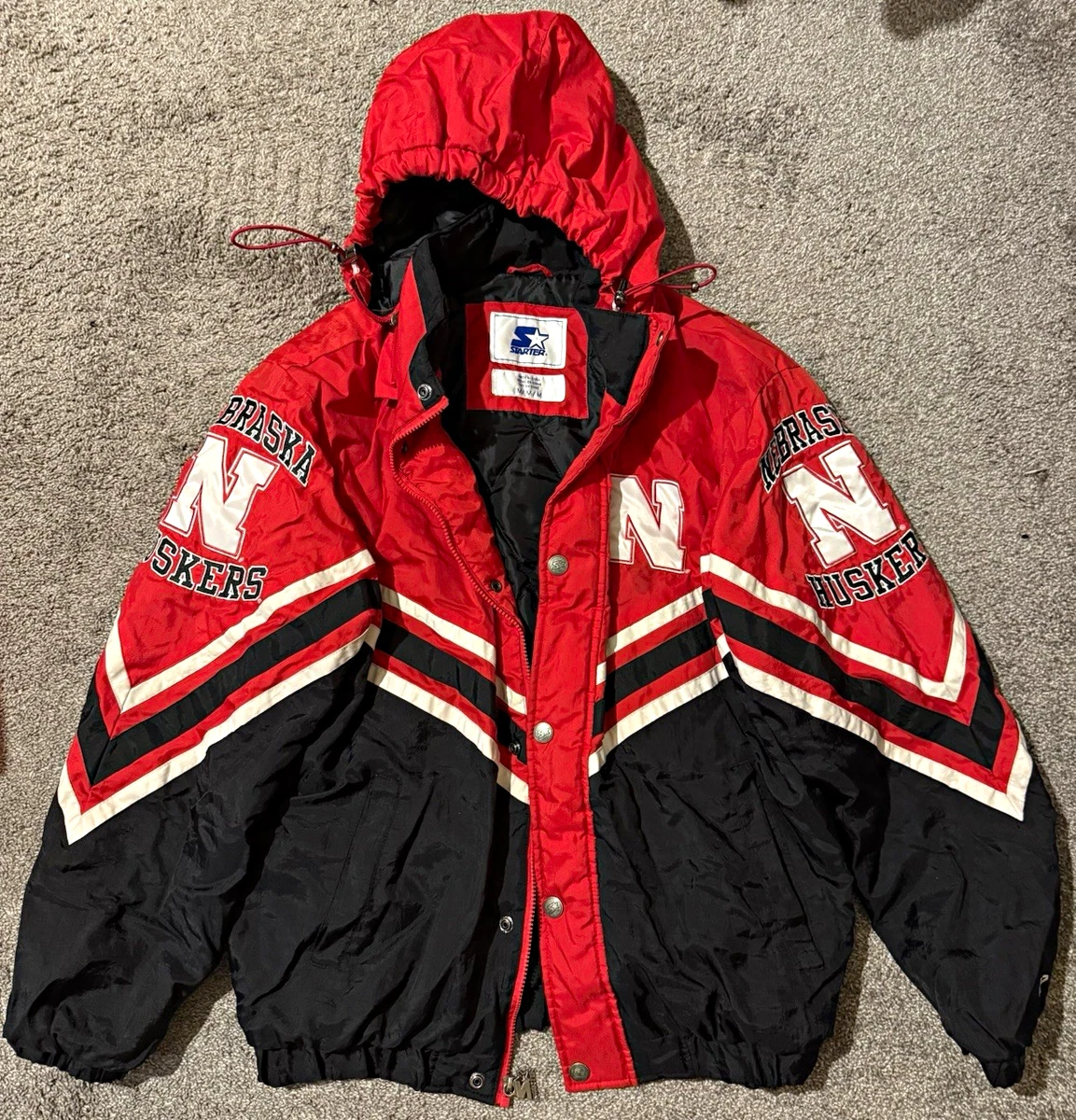 Starter Nebraska Cornhuskers NCAA Jackets for sale | eBay