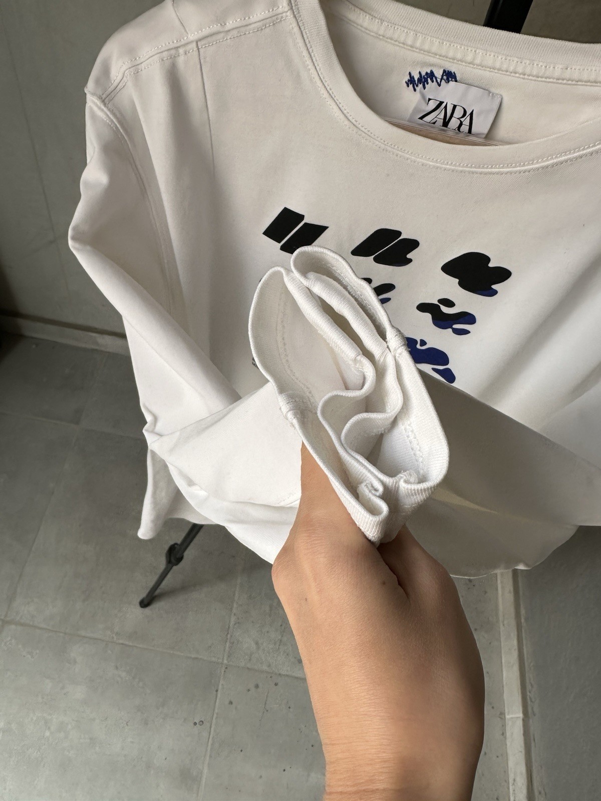 Ader Error H&M Long Sleeve Shirt Streetwear Designer Graphic Logo Size S/M thumbnail 7