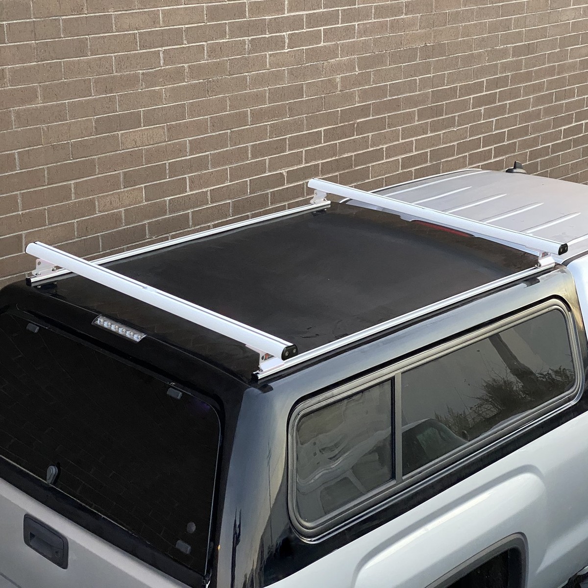 Bar roof rack system with sets of tracks For truck topper or  universal