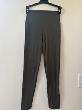 OFFLINE by Aerie Women's Small Real Me 7/8 High Rise Leggings Olive Green