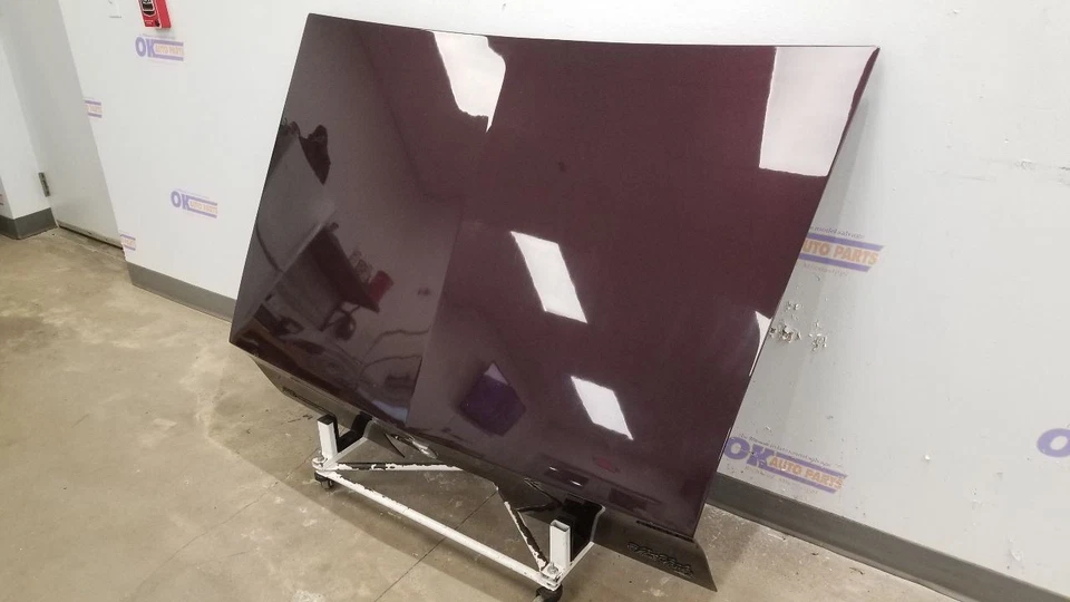 1985 CHEVY MONTE CARLO COMPLETE REAR TRUNK DECKLID ASSEMBLY DARK RED PEARL Foto 3 de 4