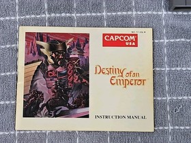 Nintendo NES Destiny Of An Emperor *Original Version With Manual And Map TESTED