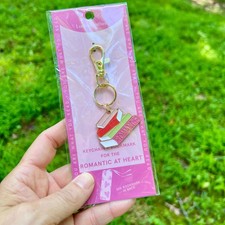 Book Lover Keychain & Bookmark Gift Set  - Romance