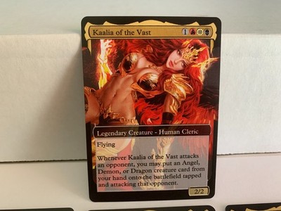 Kaalia of the Vast V2- - Altered Art - - Commander - EDH - SB