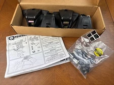 NEW Yakima Q Towers Round Bar Roof Rack Set Of 4 #0105